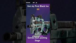 First Black Ice siege tomclancysrainbowsixsiege blackice [upl. by Sharyl]