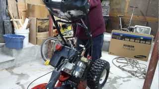 Craftsman Snow Blower Repair Part 1 [upl. by Atnom]