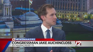 Newsmakers 41423 Congressman Jake Auchincloss [upl. by Irodim]