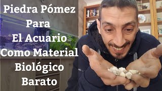 🔵 Piedra Pómez quotPumitaquot Para Acuario Como Material Biológico Barato Y Matrix Seachem Acuarios MB [upl. by Leeth]