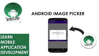 Android Image Picker  Pick Image From Gallery [upl. by Pauiie551]