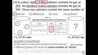 Chemistry Regents January 2012 Question 17 [upl. by Innis]