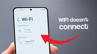 Fix for Android Phone Not Connecting To Wi Fi  2 Minutes [upl. by Wynne504]