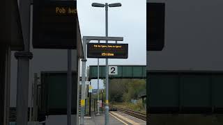 Special message on the announcement board in Gowerton Train Station [upl. by Arimlede]