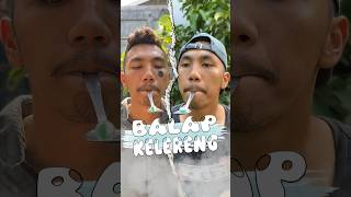 Abang curang lomba kelereng di sendok 😈 [upl. by Eatnom]