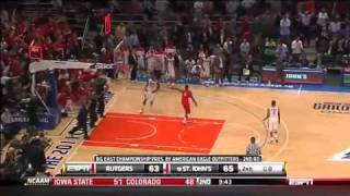 Rutgers vs St Johns controversial ending Big East Tournament  YouTube4flv [upl. by Jarred970]