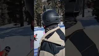 Banked slalom snowboard competition china peak 2024 [upl. by Ianteen]