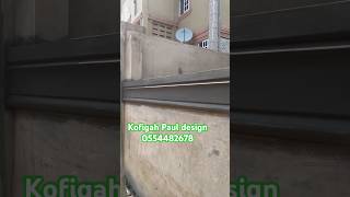 Wall design coping parapet window pillar bykofigahpaul buildingahouseinghana work [upl. by Llerot]