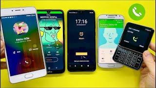 Incoming amp Outgoing call i19 Pro  Meizu M3e  Samsung Galaxy S4  Neffos X20 Pro  Alarm Clock ZTE [upl. by Aninnaig]