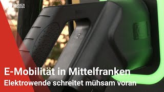 EMobilität in Mittelfranken Elektrowende schreitet nur mühsam voran [upl. by Sharai]