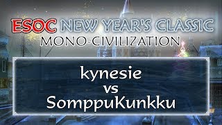 AoE3 kynesie vs SomppuKunkku − Round of 8 − ESOC New Years Classic [upl. by Henri]