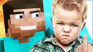 ANGRY SQUEAKER RAGE QUITS MINECRAFT  FINAL SORRA MINECRAFT TROLLING [upl. by Elnar]