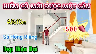 Tới Công Chuyện Nữa Rồi Nhà Shr Trong Khu Dân Cư 45x10m Gần Chợ Chỉ 500tr Sở Hữu Ngay [upl. by Ynohtnael]