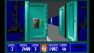 Wolfenstein 3D Alpha  Gameplay w commentary [upl. by Pepe]