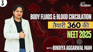 Body fluids and ciculation  human circulatory system  NEET 25  Part 3  Selection जरुरी है। [upl. by Deana583]