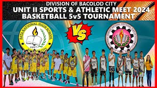 BACOLOD CITY UNIT 2 quotSPORTS amp ATHLETIC MEET 2024quot  BATA NHS VS ANGELA GONZAGA NHS [upl. by Siraj395]