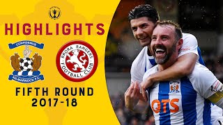 Kilmarnock 40 Brora Rangers  ODonnell Scores Superb Volley  Scottish Cup Fifth Round 201718 [upl. by Zeni]