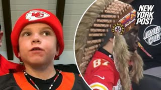 Deadspin quietly tweaks viral story on young Chiefs fan’s ‘blackface’ parents threaten legal action [upl. by Anitnamaid603]