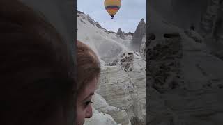 Flying over Cappadocia travel göreme cappadocia [upl. by Laurentia209]