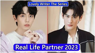 Up Poompat And Kao Noppakao Lovely Writer The Series Real Life Partner 2023 [upl. by Statis344]