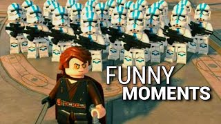 Lego Star Wars  Funny Moments 1 [upl. by Irby]