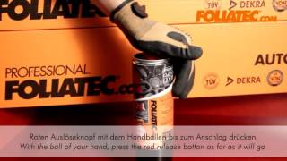 FOLIATEC video Universal 2C Spray Paint [upl. by Clayborne]