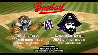 Rush City Tigers 73 72  Grantsburg Pirates 115 91 Baseball [upl. by Doley695]