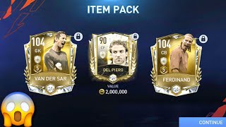 FIFA MOBILE 22 BETA ICON PACKED  100PRIME ICON MOMENTS CARDS  140 STATS FERDINAND FIFA MOBILE [upl. by Orgalim969]