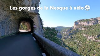 Les sublimes Gorges de la Nesque à vélo en boucle depuis Venasque [upl. by Nimzzaj]