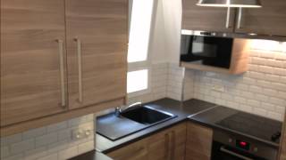 Réagencement cuisine parisienne 5m2 fonctionnelle et totalement équipée wwwmsdecoconceptfr [upl. by Melan]