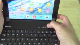 Fintie iPad Mini Keyboard Case  Unboxing and Review [upl. by Gates]