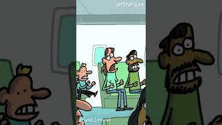 The GREATEST Airplane Moment 😂 shorts cartoonbox animation [upl. by Nemad]