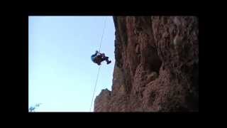 Montes Solidarios escalada en Riglos1º [upl. by Atir]