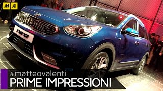 Kia Niro Hybrid  Prime impressioni [upl. by Saucy760]