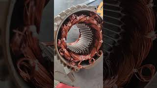 3hpmotor windingsortvideotrendingvideo1440rpm [upl. by Thorlie]