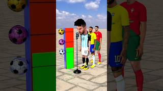 Help Ronaldo For Get Golden Ball And Win Challenge😳✅shorts trendingshorts [upl. by Lecram]