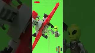 KreO CityVille Invasion Booster Pack Air Assault Airplane amp Minifigures │ Brickollection shorts [upl. by Amalea]