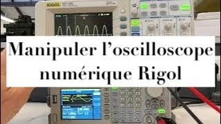 Travaux pratiques  utilisation dun oscilloscope numérique [upl. by Ailene490]