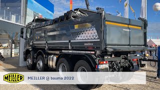 bauma 2022 Die Highlights vom MEILLER Messestand [upl. by Aicissej]