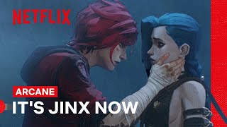 Vi and Jinx Finally Meet Again  Arcane  Netflix [upl. by Guod140]