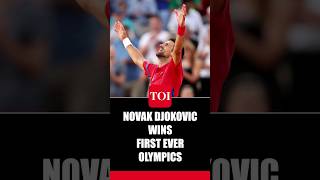 Historic Novak Djokovic Wins His First Ever Olympic Gold Beats Alcaraz At Paris 2024 [upl. by Xet214]