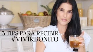 Tips para recibir VivirBonito Martha Debayle [upl. by Bartlett]