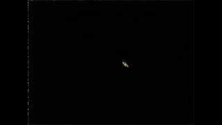 Saturn through 60mm refractor telescope [upl. by Ative]