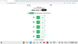 Daily Turing Machine Puzzle on 27 Sep 2024  Puzzle Id B522GCO turingmachine gameschooling [upl. by Aligna507]