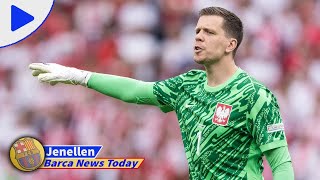 BARCA FC News Szczesny addresses his role at Barcelona and Inaki Pena competition – ‘There are [upl. by Towland]