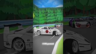 Ferrari f40 insane drift🔥 frlegendsvideos frlegendslife frl ferrari drift phonk automobile [upl. by Fletch]