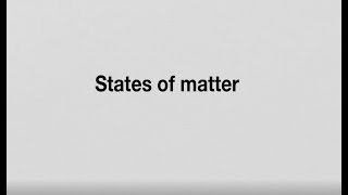 Ch 12 States Of Matter [upl. by Aitan]