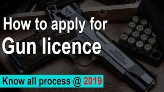 How to apply for arms licence। New rule 2019 [upl. by Eeleimaj]