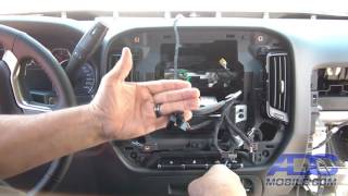 Installation of Linkswell iGo Next Gen Navigation in 2017 Chevrolet Silverado [upl. by Cynar]