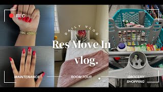 2024 Res Move In Vlog  Student grocery shopping  Nelson Mandela University Student 🤍 [upl. by Durant]